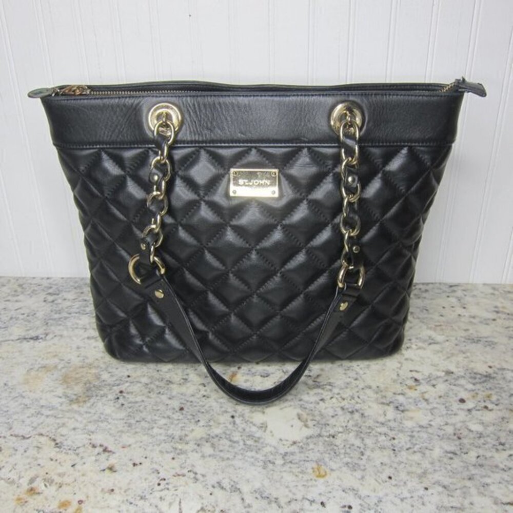 St. John Quilted Handbag